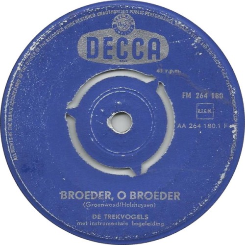 Broeder, o broeder / De fabrieksfluit