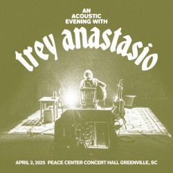 2025-04-02: Peace Center Concert Hall, Greenville, SC, USA