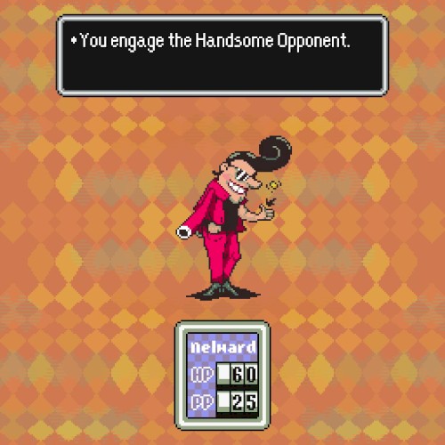 Battle Against a Handsome Opponent