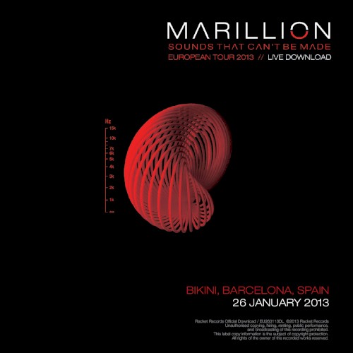 Sounds That Can’t Be Made European Tour 2013: Sala Bikinim, Barcelona, Spain, 26 January 2013