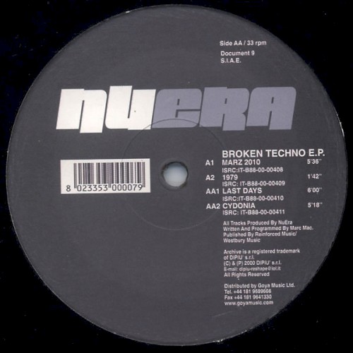 Broken Techno EP