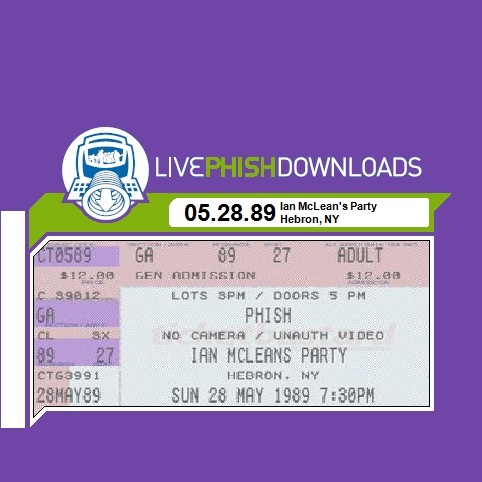 1989-05-28: Ian McLean's Farm, Hebron, NY, USA