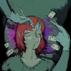 SEWING UP THEIR SKIN