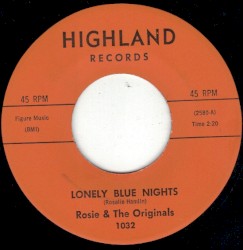 Lonely Blue Nights / We'll Have A Chance