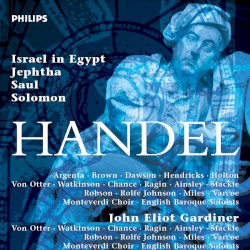Handel: Israel In Egypt/ Jephtha/ Saul/ Solomon