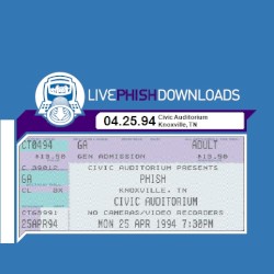 1994-04-25: Civic Auditorium, Knoxville, TN, USA