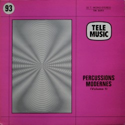 Percussions Modernes, Volume 1