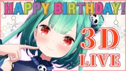 【#潤羽るしあ生誕祭】３Dでお誕生日会だよおおお！！！【ホロライブ】
