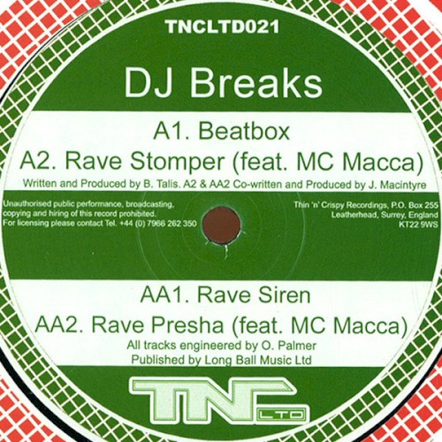 Beatbox / Rave Stomper / Rave Siren / Rave Presha