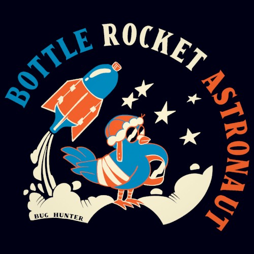 Bottle Rocket Astronaut