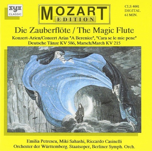 Die Zauberflöte / Konzert‐Arien “À Bérénice”, “Cara se le mie pene” / Deutsche Tänze KV 586 / Marsch KV 215
