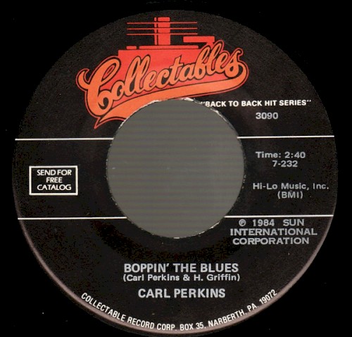 Boppin’ the Blues / Matchbox