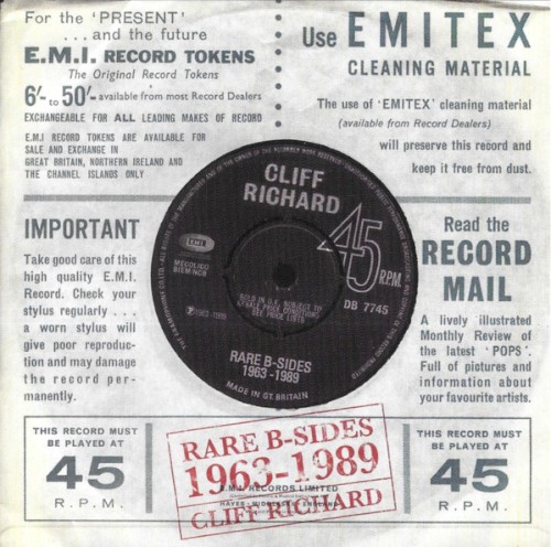 Rare B-Sides 1963-1989