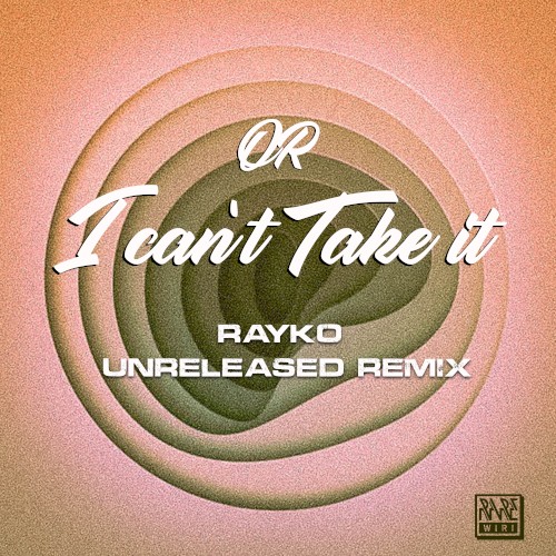 I Can't Take It (Rayko unreleased remix)
