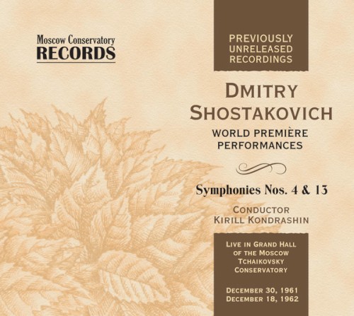 Symphonies Nos. 4 & 13