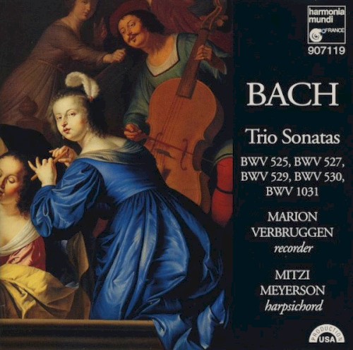Trio Sonatas BWV 525, BWV 527, BWV 529, BWV 530, BWV 1031