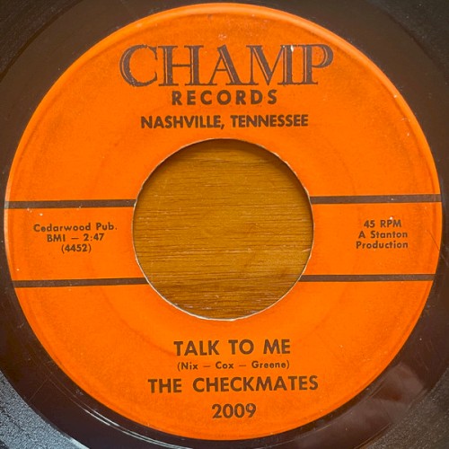 Talk To Me / Cindy