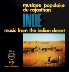 Inde - Musique populaire du Rajasthan