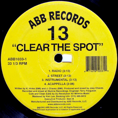 Clear the Spot / Get It Started