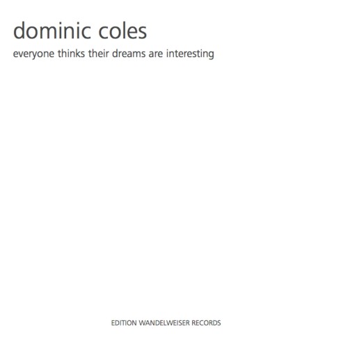 everyone thinks their dreams are interesting