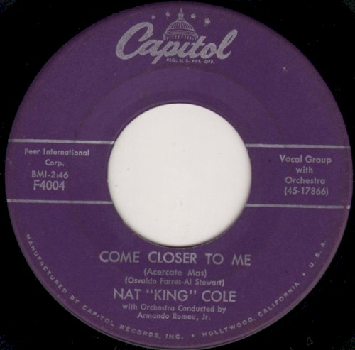 Come Closer to Me (Acercate mas) / Nothing in the World