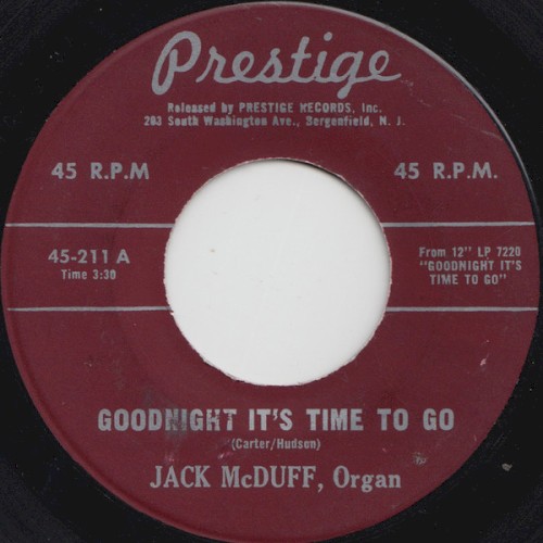 Goodnight It's Time to Go / Sanctified Waltz