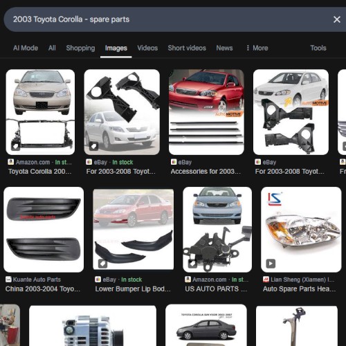 spare parts