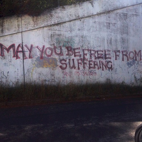 May you be free from suffering and its causes.