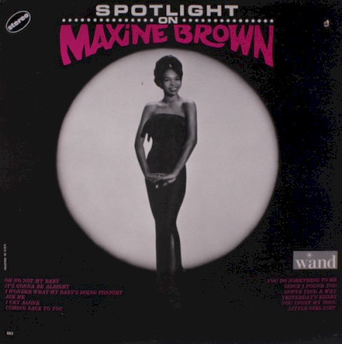 Spotlight on Maxine Brown