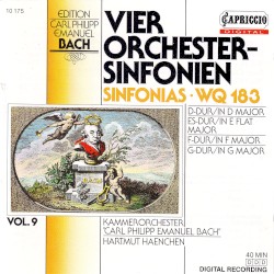 Vier Orchester-Sinfonien Wq 183