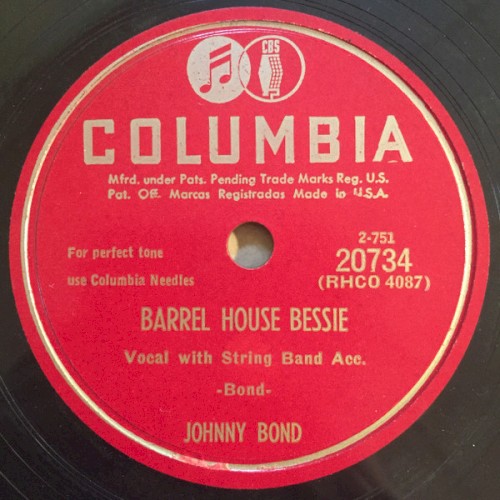 Barrel House Bessie / It Ain’t a Gonna Happen to Me