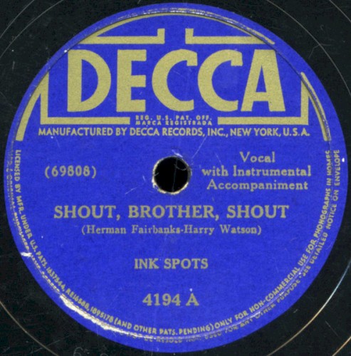 Shout, Brother, Shout / It Isn't a Dream Anymore
