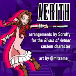 Aerith - arrangements by Scruffy for the Rivals of Aether Custom Character