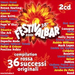 38º Festivalbar 2001: Compilation rossa