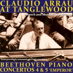 Claudio Arrau at Tanglewood