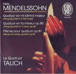 Quatuors Op. 80, 81