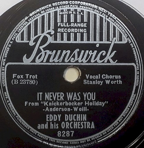 It Never Was You / September Song
