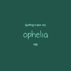 Putting a Spin on Ophelia