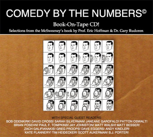 Comedy by the Numbers: Book-on-Tape CD!