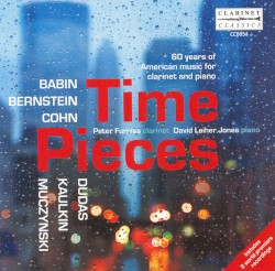 Time Pieces: 60 years of American music for clarinet and piano
