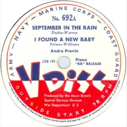 September in the Rain / I Found a New Baby / S’Wonderful / Spanish Omelette