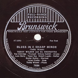 Teddy Wilson & His All Stars, Volume 1