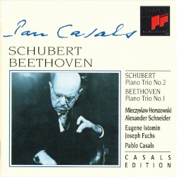 Schubert: Piano Trio no. 2 / Beethoven: Piano Trio no. 1