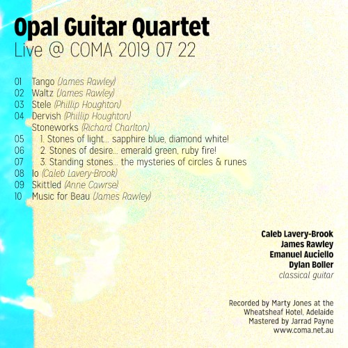 Opal Guitar Quartet @ COMA 2019 07 22