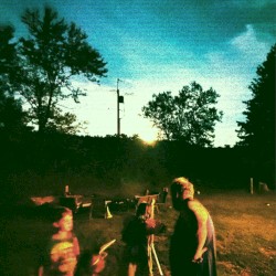 At Dusk Hour the Crickets