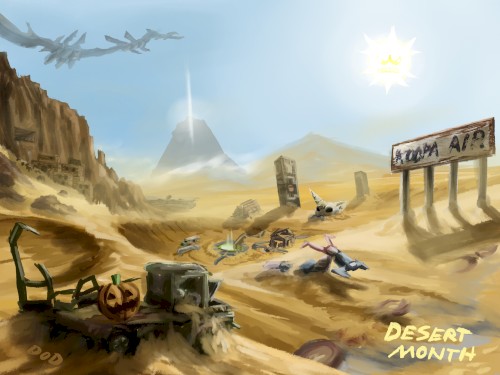 Dwelling of Duels 2013-08: Desert Month