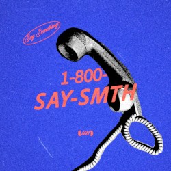 say something