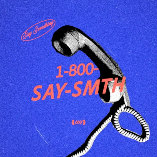 say something