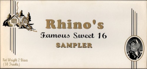 Rhino’s Famous Sweet 16 Sampler
