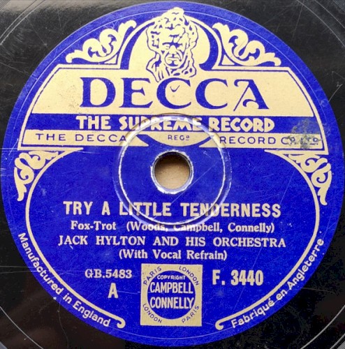 Try a Little Tenderness / Play, Fiddle, Play -- Waltz